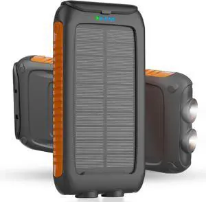 Solar Charger Power Bank 49800mAh Portable Solar Phone Charger with 2 USB-A and Type-C Interface, 15W Fast Charging for iPhone, Samsung etc. Portable Battery Charger with Dual Flashlight for Camping Solar Charger Power Bank 49800mAh Portable Solar Phone Charger with 2 USB-A and Type-C Interface, 15W Fast Charging for iPhone, Samsung etc. Portable Battery Charger with Dual Flashlight for Camping