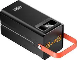 100000mah Power Bank, Fast Charging Portable Charger, with LED Light, with Built-in Cables, 4 Outputs & 3 Inputs, Rechargeable Portable Power Supply for Cell Phones, Random Color 100000mah Power Bank, Fast Charging Portable Charger, with LED Light, with Built-in Cables, 4 Outputs & 3 Inputs, Rechargeable Portable Power Supply for Cell Phones, Random Color