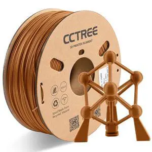 CCTREE 3D Printer ABS+ Filament 1.75mm, Brown | Accuracy +/- 0.03mm, 1KG Cardboard Spool (2.2 LBS), Tough and Durable, Good Heat & Freezing Resistance 3D Printing Filament CCTREE 3D Printer ABS+ Filament 1.75mm, Brown | Accuracy +/- 0.03mm, 1KG Cardboard Spool (2.2 LBS), Tough and Durable, Good Heat & Freezing Resistance 3D Printing Filament