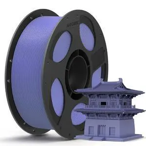 Anycubic PLA 3D Printer Filament, Intelligent PLA Filament Enhanced Smart Printing, 3D Printing PLA Filament 1.75mm Dimensional Accuracy +/- 0.02mm, 1KG Reusable Spool (2.2 lbs), Interstellar Violet Anycubic PLA 3D Printer Filament, Intelligent PLA Filament Enhanced Smart Printing, 3D Printing PLA Filament 1.75mm Dimensional Accuracy +/- 0.02mm, 1KG Reusable Spool (2.2 lbs), Interstellar Violet