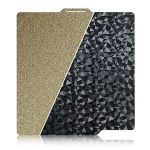 IdeaFormer Smooth Diamond PEO+Textured PEI Plate for Bambu Lab X2D X1 X1C X1E P1P P1S P2S A1, Double Sided Textured PEO PEI 257x257mm P2S P1S Build Plate for Bambu Lab Series 3D Printers IdeaFormer Smooth Diamond PEO+Textured PEI Plate for Bambu Lab X2D X1 X1C X1E P1P P1S P2S A1, Double Sided Textured PEO PEI 257x257mm P2S P1S Build Plate for Bambu Lab Series 3D Printers