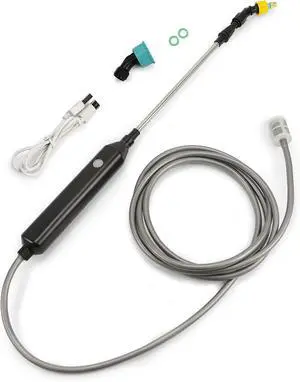 TOOVEM Electric Garden Sprayer, Portable Battery Powered Watering Wand, Rechargeable Plant Spray Mister with Telescopic Wand, 3 Adjustable Nozzles and 10ft Water Hose for Yard Lawn Weeds Plants TOOVEM Electric Garden Sprayer, Portable Battery Powered Watering Wand, Rechargeable Plant Spray Mister with Telescopic Wand, 3 Adjustable Nozzles and 10ft Water Hose for Yard Lawn Weeds Plants