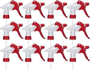 ljdeals 12 Pack Heavy-Duty Trigger Sprayer Replacement Nozzles, Leak-Free, Chemical Resistant, Comfortable Grip, Fit 28-400 16oz/32oz Bottles, Multi-Purpose Tool for Cleaning, Gardening and more ljdeals 12 Pack Heavy-Duty Trigger Sprayer Replacement Nozzles, Leak-Free, Chemical Resistant, Comfortable Grip, Fit 28-400 16oz/32oz Bottles, Multi-Purpose Tool for Cleaning, Gardening and more