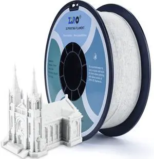 ZIRO PLA Marble Filament 1.75mm, Nature Rock-Like 3D Printing Material, Fit for Most FDM 3D Printers, 2.2lbs Spool, Marble ZIRO PLA Marble Filament 1.75mm, Nature Rock-Like 3D Printing Material, Fit for Most FDM 3D Printers, 2.2lbs Spool, Marble