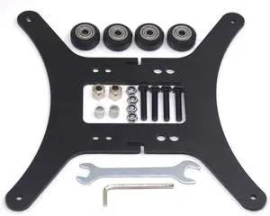 Modular Y Carriage Plate Upgrade Kit for 2040V Aluminum Profile for 3D Printer Modular Y Carriage Plate Upgrade Kit for 2040V Aluminum Profile for 3D Printer