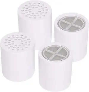 15 Stage Shower Filter Replacement Cartridge, Universal High Output Shower Filter for Hard Water Remove Chlorine and Harmful Substances, Body Caring, 4 Pack 15 Stage Shower Filter Replacement Cartridge, Universal High Output Shower Filter for Hard Water Remove Chlorine and Harmful Substances, Body Caring, 4 Pack