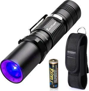 365nm Black Light Flashlight, UV Flashlight, Black Light Flashlight Mini for Pet Urine Detection, Resin Curing, Blood Tracking, A/C Leak, Scorpion, Uranium Glass 365nm Black Light Flashlight, UV Flashlight, Black Light Flashlight Mini for Pet Urine Detection, Resin Curing, Blood Tracking, A/C Leak, Scorpion, Uranium Glass