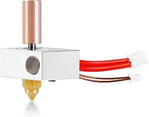 Sovol SV06 Hotend Kit Coming with Brass Nozzle Heating Block Thermistor Heating Wire, Metal Throat and Silicone Cover Sovol SV06 Hotend Kit Coming with Brass Nozzle Heating Block Thermistor Heating Wire, Metal Throat and Silicone Cover