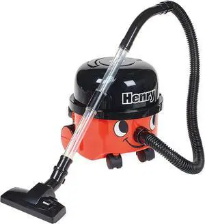 Casdon Henry & Hetty Toys - Henry Vacuum Cleaner - Red Vacuum Cleaning Toy with Real Function & Nozzle Accessories - Kids Cleaning Set - For Children Aged 3+ Casdon Henry & Hetty Toys - Henry Vacuum Cleaner - Red Vacuum Cleaning Toy with Real Function & Nozzle Accessories - Kids Cleaning Set - For Children Aged 3+