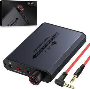 Neoteck 3.5mm Headphone Amp with Bass Boost HiFi Headphone Amplifier | with Portable, 16-300 Ohm, Aluminum Matte Surface for Mac, Phones, iPad, MP3, MP4 Computers PS4 PS5 Controller-Dark Grey Neoteck 3.5mm Headphone Amp with Bass Boost HiFi Headphone Amplifier | with Portable, 16-300 Ohm, Aluminum Matte Surface for Mac, Phones, iPad, MP3, MP4 Computers PS4 PS5 Controller-Dark Grey
