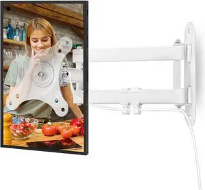 Wall Mount for Echo Show 15, Full Motion Monitor Mounting Bracket Wall Mount for Echo Show 15, Full Motion Monitor Mounting Bracket