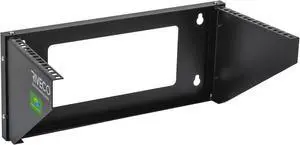 RIVECO 5U Wall Mount Vertical Rack Network Bracket Firm Constructed Easy Assembly Narrow Space Mounting Racks for AV & Stereo Equipment Black RIVECO 5U Wall Mount Vertical Rack Network Bracket Firm Constructed Easy Assembly Narrow Space Mounting Racks for AV & Stereo Equipment Black