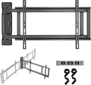 ynVISION.DESIGN Swing Wall Mount Bracket for 32-75" TVs, Hinged, Pack of 1 ynVISION.DESIGN Swing Wall Mount Bracket for 32-75" TVs, Hinged, Pack of 1