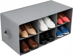 Sorbus Shoe Cubby, Foldable 6-Section Organizer Sorbus Shoe Cubby, Foldable 6-Section Organizer