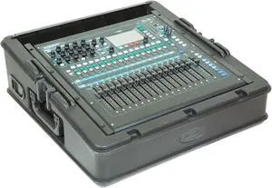 SKB Cases 1SKB-R100 Roto-Molded 10U Top Mixer Rack, Teel Threaded Rails, Hard Lid and Removable Back Door, (2) Carrying Handles SKB Cases 1SKB-R100 Roto-Molded 10U Top Mixer Rack, Teel Threaded Rails, Hard Lid and Removable Back Door, (2) Carrying Handles