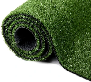Synthetic Artificial Grass Turf 0.4" Customized Sizes, Drainage Holes Pet Faux Grass Astroturf Rug Carpet 5FTX8FT Indoor Outdoor Rug Area Garden Decor Synthetic Artificial Grass Turf 0.4" Customized Sizes, Drainage Holes Pet Faux Grass Astroturf Rug Carpet 5FTX8FT Indoor Outdoor Rug Area Garden Decor