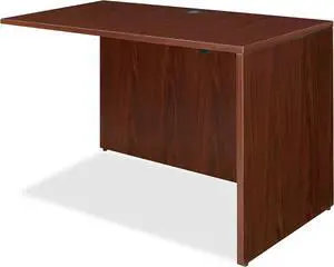 Lorell Return Shell, 35 by 24 by 29-1/2-Inch, Mahogany