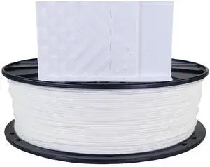 3D-Fuel Tough Pro PLA+ Filament for 3D Printing, Made in The USA, 3D Printer Filament, Dimensional Accuracy +/- 0.02 mm, 1.75 mm, 1 kg Spool, Snow White