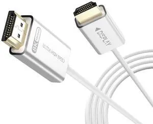 Fiber Optic HDMI 2.1 Cable 33ft-48Gbps Ultra High Speed,8K@60Hz 4K@120Hz,HDCP 2.3,Dynamic HDR-Compatible with RTX 4090,PS5, Box,Samsung TV,Projectors-Slim White HDMI Calbe Fiber Optic HDMI 2.1 Cable 33ft-48Gbps Ultra High Speed,8K@60Hz 4K@120Hz,HDCP 2.3,Dynamic HDR-Compatible with RTX 4090,PS5, Box,Samsung TV,Projectors-Slim White HDMI Calbe