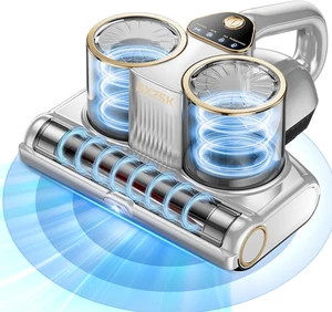 Gxzsk Mattress Vacuum Cleaner 16kPa, Bed Vacuum with 253.7nm UV-C Light Gxzsk Mattress Vacuum Cleaner 16kPa, Bed Vacuum with 253.7nm UV-C Light