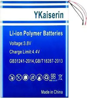 7600mAh New Upgraded Laptop Battery Wintron 10.1 Compatible for Trekstor Wintron 10.1 LWN 12 Tablet PC High Capacity Li-ion Polymer,with Professional Repair Tool Kit