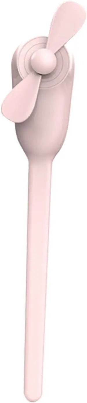 Hand Held Fans Summer Folding Fan Mini Home Office Cooling USB Portable Handheld School Usb Fans fan (Color : Green, Size : 25.7x4.6cm)