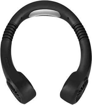 Neck Fan, USB Rechargeable, Hanging Cooling Neck Fan, Free Adjustment Width, for Office Camping Sports Travel