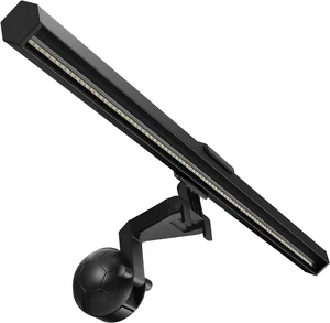 Computer Monitor Light Black LED Screenbar with Adjustable Brightness and 3 Color, USB Powered Eye Care Monitor Clamp Lamp for Desk Office Home Computer Monitor Light Black LED Screenbar with Adjustable Brightness and 3 Color, USB Powered Eye Care Monitor Clamp Lamp for Desk Office Home