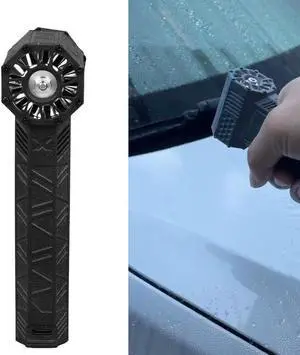 Mini Jet Dry Blower Compact Lightweight 150000 RPM Turbo Fan for Car Computer Keyboard Sofa - Black