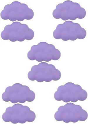 10pcs Ergonomic Keyboard Rest Wrist Pad Laptop Keyboard Support Hand Fatigue Relief