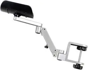 Adjustable Hand Drag Wrist Support Ergo Mouse Pad Arm Support Computer Bracket for Desk Aluminum Metal Silver