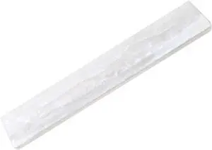 White Hand Rest Keyboard Wrist Rest Pad Gel Support Cushion for Laptop