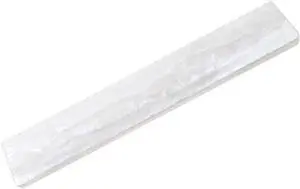 Gaming Keyboard Wrist Rest Pad Ergonomic Pearl Resin Cushion for Comfort Supports Natural Wrist Position for Computer Laptop Office Home Use