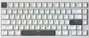 MG75PRO 81 Keys Wired Magnetic Switch Mechanical Keyboard, Hall Effect, 8KHZ/ARGB/CNC Aluminum, Gasket Structure Gaming Keyboard(Silver