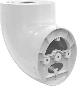 Holicfun Eave Mount for Ring Floodlight Cam Wired Plus/Pro, Ring Smart Lighting Floodlight Wired, Blink Wired Floodlight Camera, Wyze Floodlight Camera v2/Pro, and Roku Floodlight Camera - White