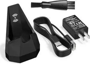 Replacement Charger for MANSCAPED 4.0 Compatible with MANSCAPED The Lawn Mower 4.0 Weed Whacker Electric Groin Hair Trimmer & Ear Hair Trimmer Charging Dock Base Station with Adapter Power Cord Replacement Charger for MANSCAPED 4.0 Compatible with MANSCAPED The Lawn Mower 4.0 Weed Whacker Electric Groin Hair Trimmer & Ear Hair Trimmer Charging Dock Base Station with Adapter Power Cord