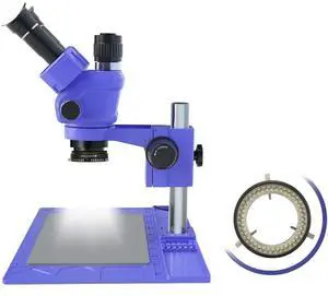 Adjustable LED Microscope Light Source With 80 Lamp Beads And Narrow Frame For Test Measurement Tool Accessory