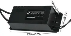 Electronic Neon Light Transformer 220V AC with Adapter 7 5KV 30mA Power Supply for Efficient Neon Power Delivery