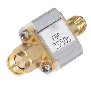 SAW Bandpass Filter Module RF Coaxial 2320MHz~2370MHz 50MHz Bandwidth 50Ohms  For SMA Test Measurement  Tool Accessory