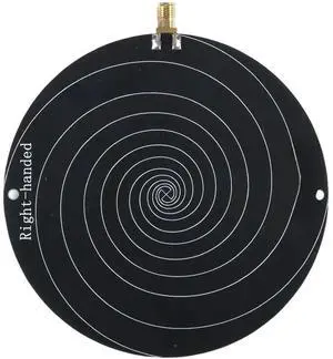 Ultra Wideband Spiral Antenna 510MHz To 10GHz Circular Polarization Antenna For RFID High-Frequency Ultra-Wideband Spiral