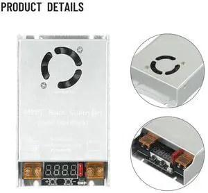 450W MPPT Solar Boost Controller 12V~50V Input Boost Charging Charger For 24V 36V 48V 60V 72V LiFePO4 Lithium Lead-Acid