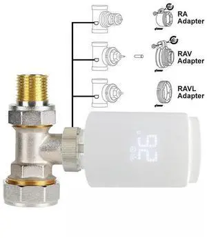 For Tuya Home For Zigbee Thermostatic Valve Radiator Temperature Control For Home Improvement Tool Accessory