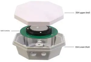 STA55H Beidou Surveying and Mapping Antenna Housing with Builtin Fullband Antenna for Outdoor UV Resistant Applications