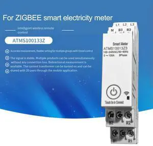 Three Phase For Zigbee Energy Meter with Current Transformer for Remote Power Usage Tracking and Efficient Energy Management