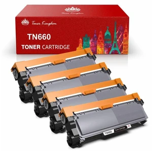 4 Pk Black TN660 Toner Cartridge Compatible For Brother MFC-L2720DW L2705DW 4 Pk Black TN660 Toner Cartridge Compatible For Brother MFC-L2720DW L2705DW