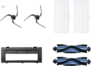 eufy RoboVac Replacement Accessories Kit (2 Side Brushes + 2 Filter Sets + Rolling Brush + Brush Guard) Compatible Self-Empty C10. eufy RoboVac Replacement Accessories Kit (2 Side Brushes + 2 Filter Sets + Rolling Brush + Brush Guard) Compatible Self-Empty C10.