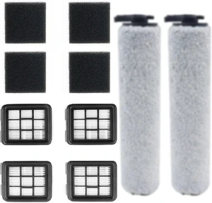 Replacement Brush Roller Filter Set For Bissell HF3 3649A Vacuum Cleaner, Efficient Cleaner Filter Set Compatible with Bissell HF3, 2 Brush Roller and 4 Filters and 4 Sponges Replacement Brush Roller Filter Set For Bissell HF3 3649A Vacuum Cleaner, Efficient Cleaner Filter Set Compatible with Bissell HF3, 2 Brush Roller and 4 Filters and 4 Sponges