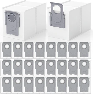 26 Pack QRevo Dust Bags for Roborock Qrevo S Pro, QV 35A, Qrevo S5V 26 Pack QRevo Dust Bags for Roborock Qrevo S Pro, QV 35A, Qrevo S5V