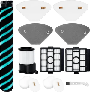 13 Pcs Replacement Part Set for Shark IP3251 Vacuum Cleaner, 1 Roller Brush, 1 HEPA Filter, 4 Filter Sponges, 2 Base Station HEPA Filters, 4 Base Station Filter Sponges, 1 Cleaning Brush 13 Pcs Replacement Part Set for Shark IP3251 Vacuum Cleaner, 1 Roller Brush, 1 HEPA Filter, 4 Filter Sponges, 2 Base Station HEPA Filters, 4 Base Station Filter Sponges, 1 Cleaning Brush