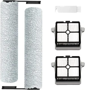 Replacement HEPA Assembly and Brush Roller Set for Tineco Floor ONE S6/S7 Pro Cordless Wet Dry Vacuum Cleaner (2 Roller+2 Filters) Replacement HEPA Assembly and Brush Roller Set for Tineco Floor ONE S6/S7 Pro Cordless Wet Dry Vacuum Cleaner (2 Roller+2 Filters)